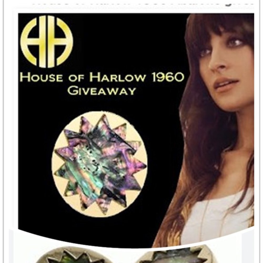 House of Harlow 1960  earrings NWT